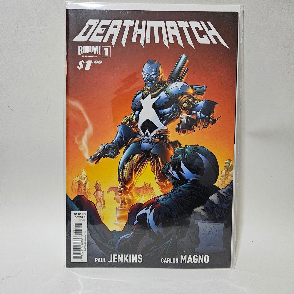 Deathmatch 1 BOOM Studios 2012 Cover A Paul Jenkins Carlos Magno Comic Book